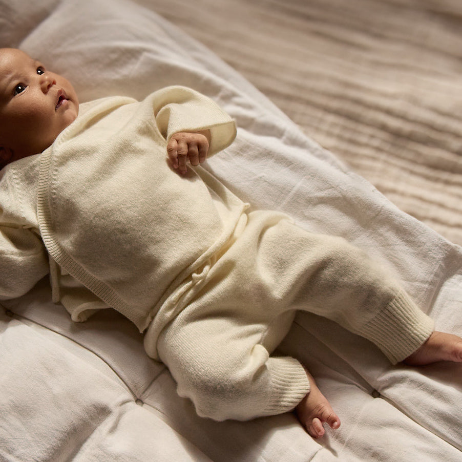 Cashmere Trousers Ivory