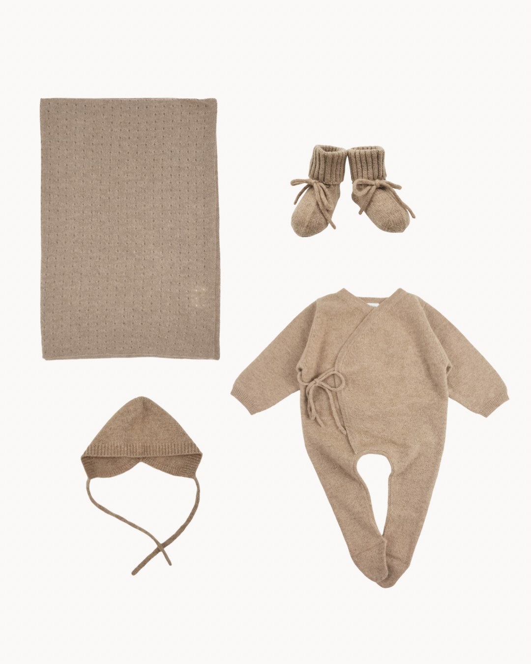 Luxury Cashmere Gift Set Oatmeal