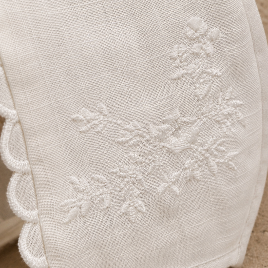 Embroidered Bonnet