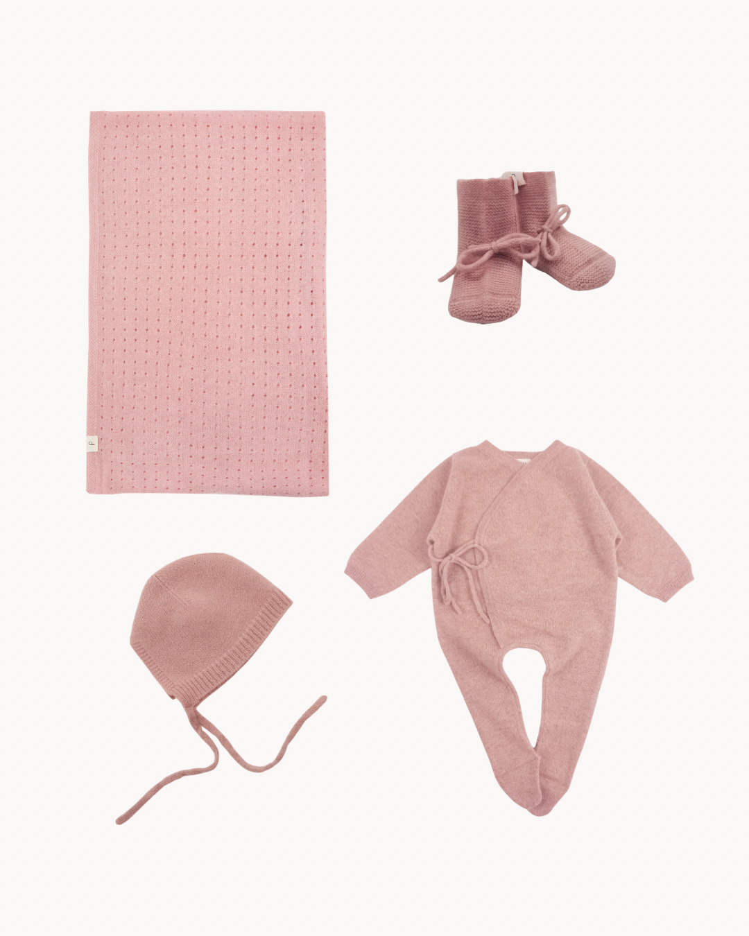 Luxury Cashmere Gift Set Pink