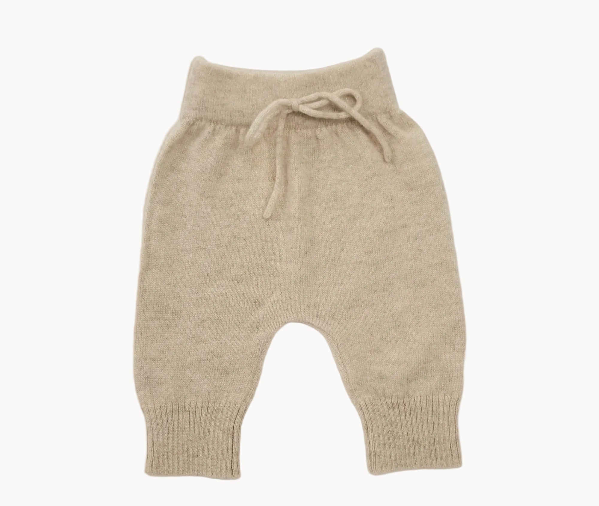 Cashmere Trousers Almond