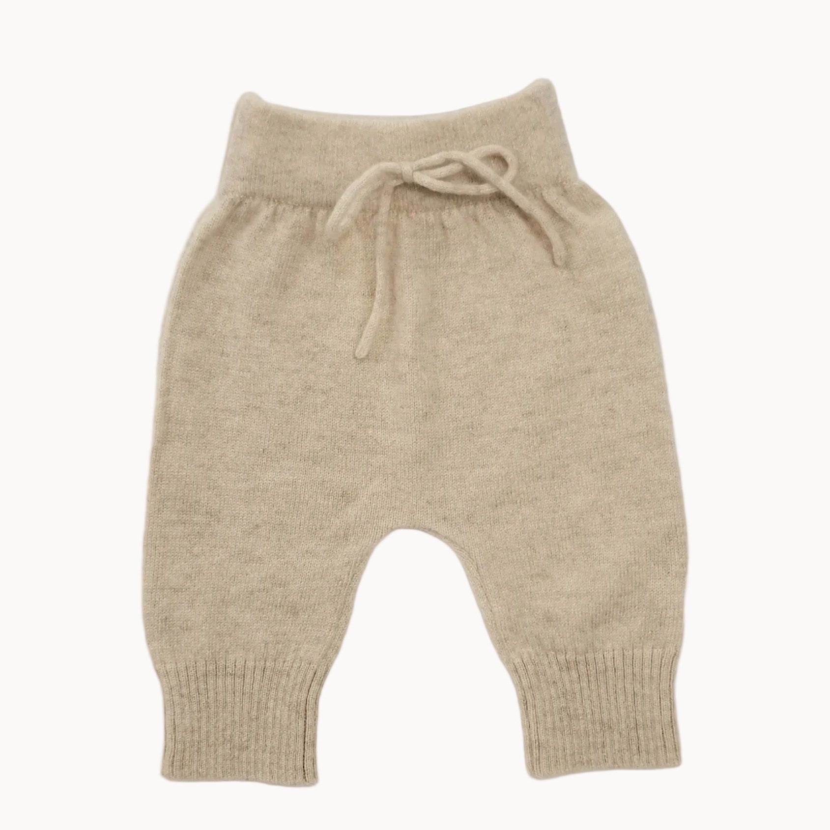 Cashmere Trousers Almond