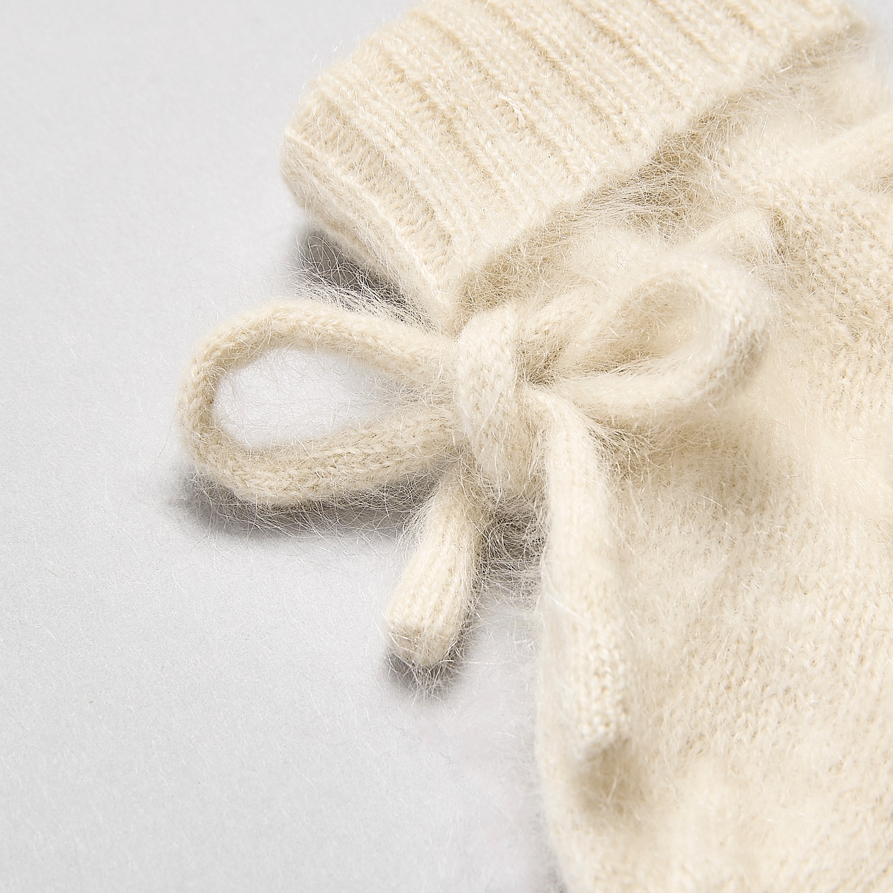 Brushed Cashmere Bootie socks Beige