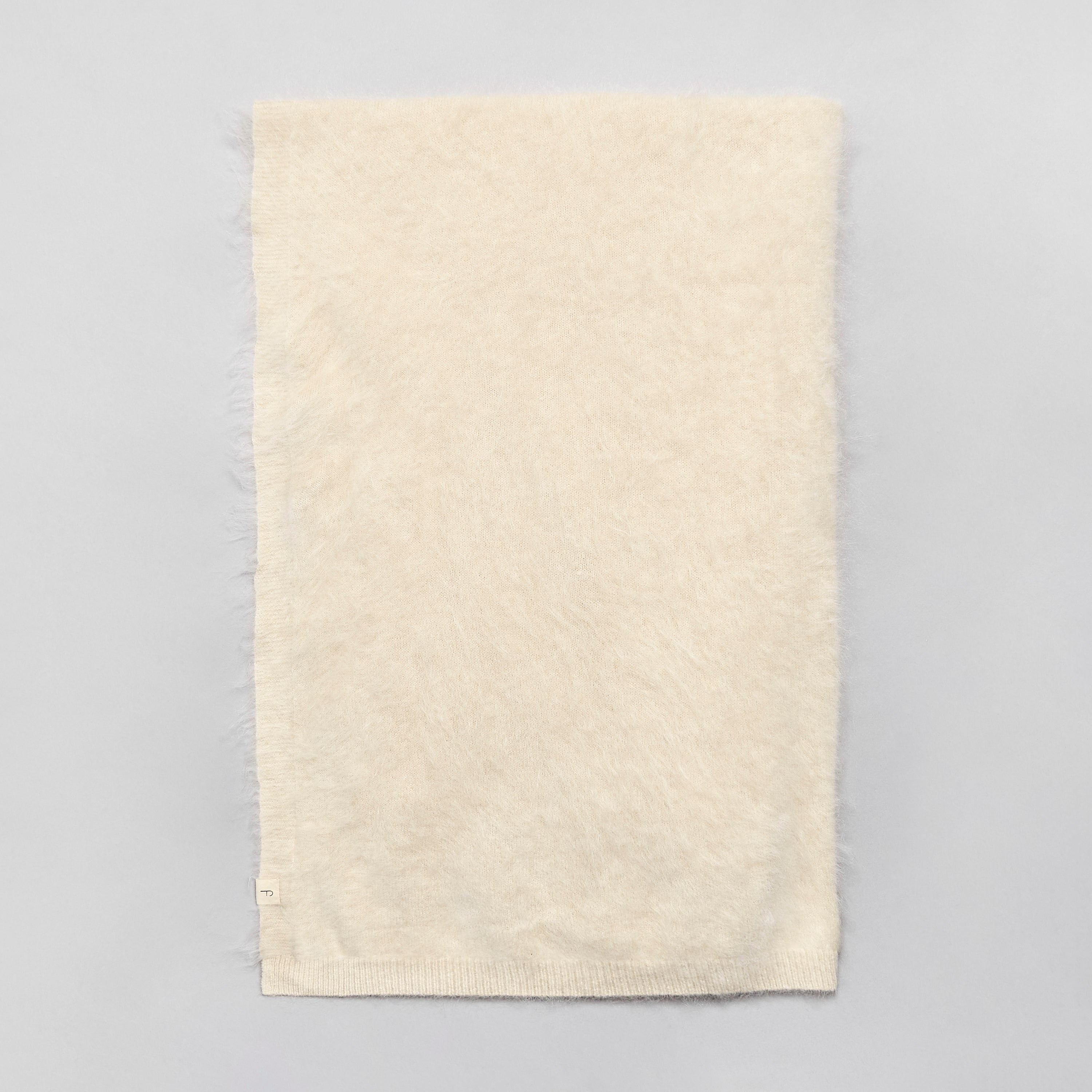 Brushed Cashmere Blanket Beige