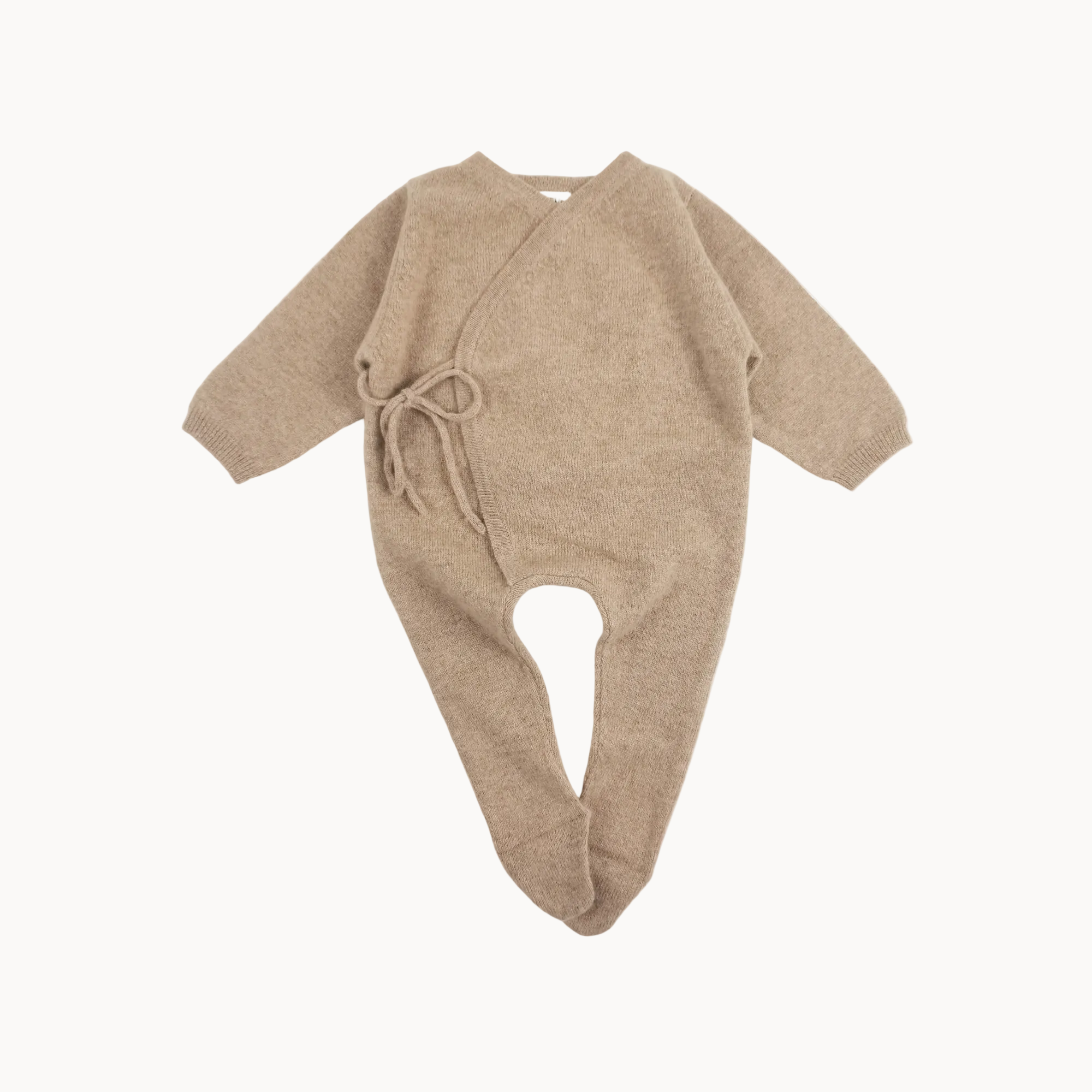 Cashmere Babygrow Oatmeal