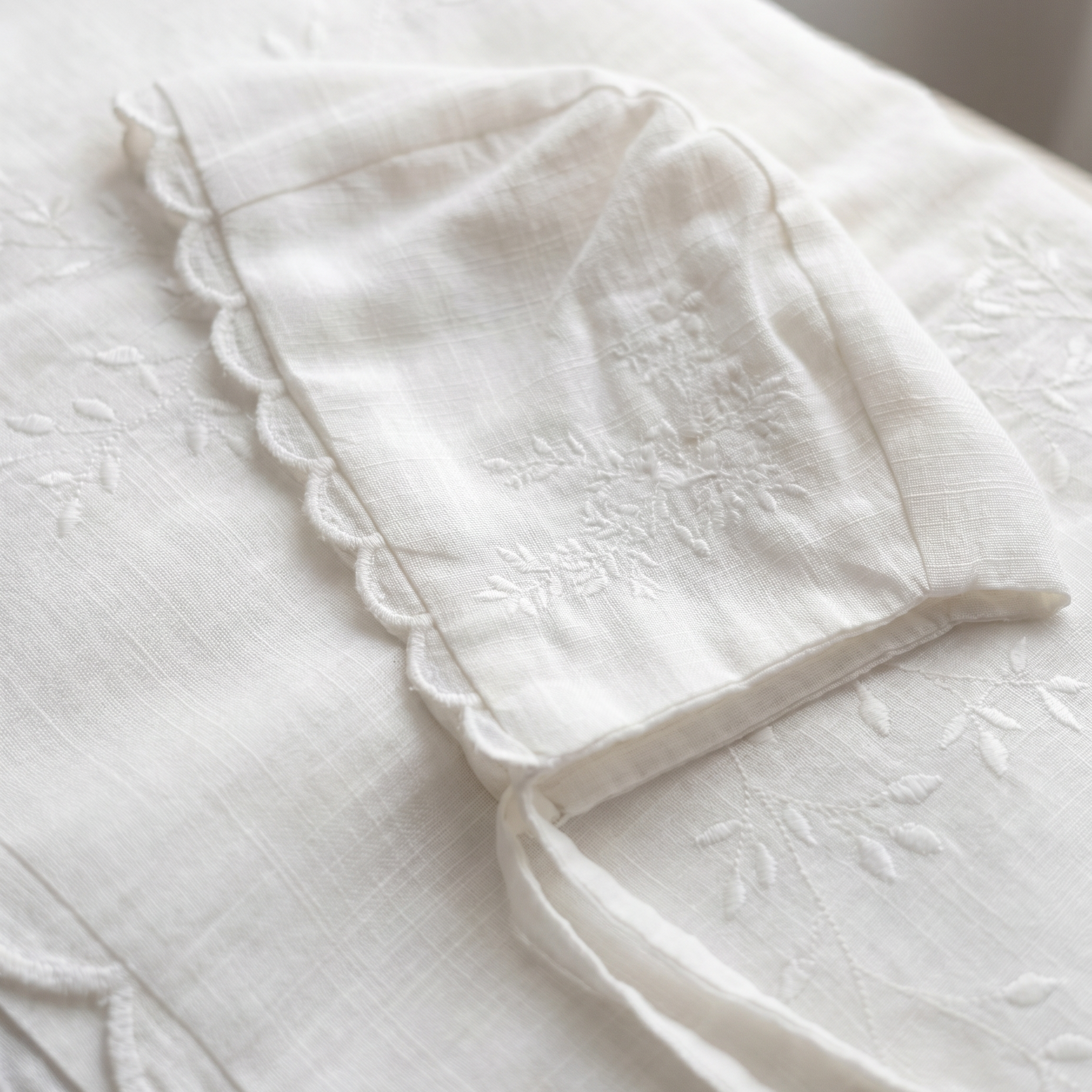Embroidered Bonnet
