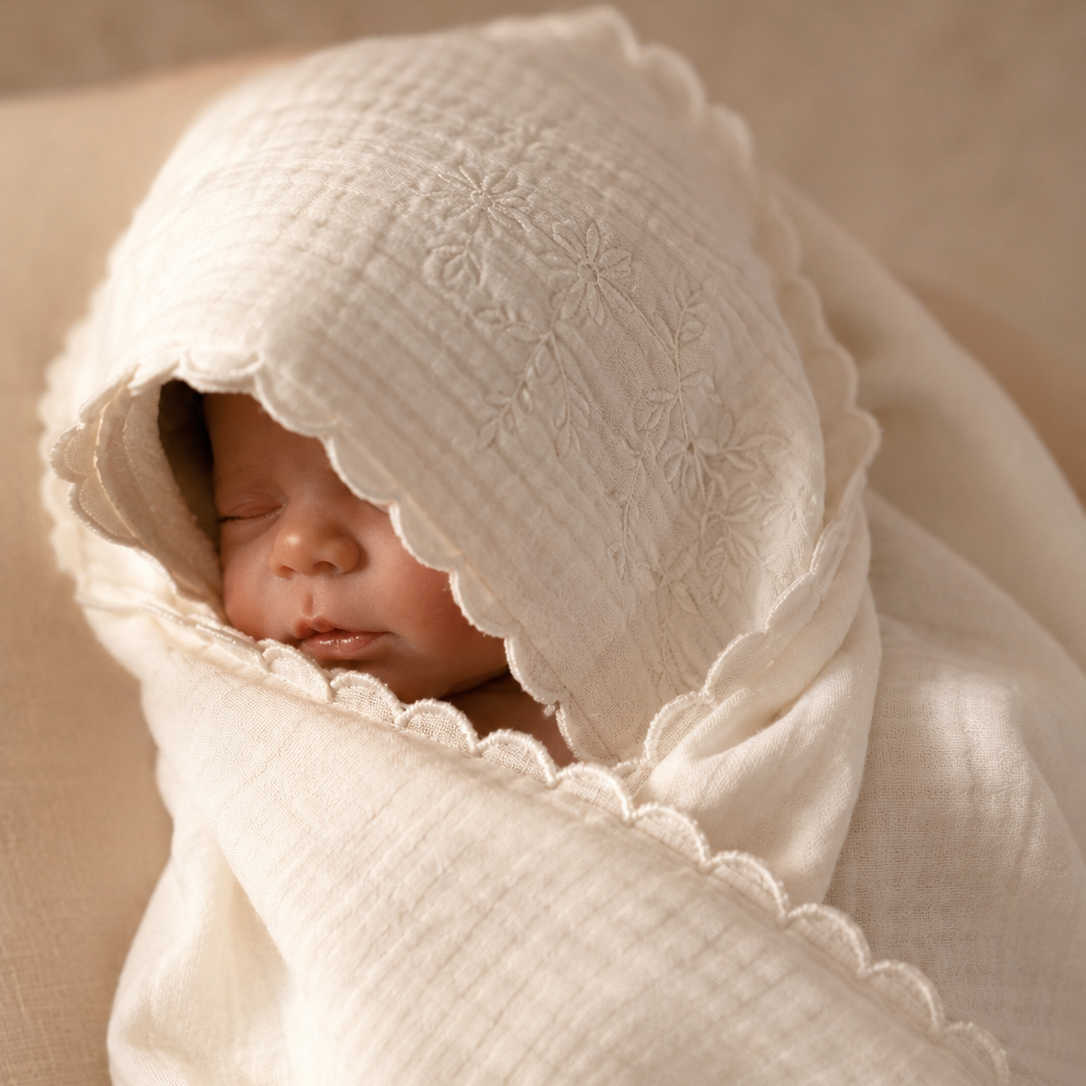 Embroidered Hooded Towel