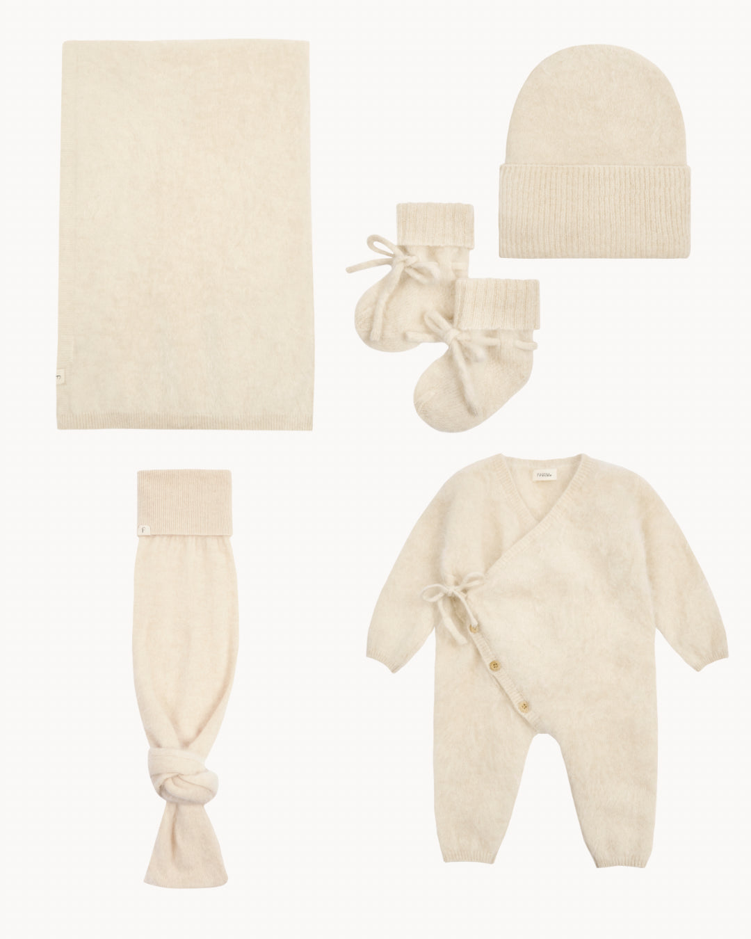 Brushed Cashmere Welcome Home Gift Set Beige