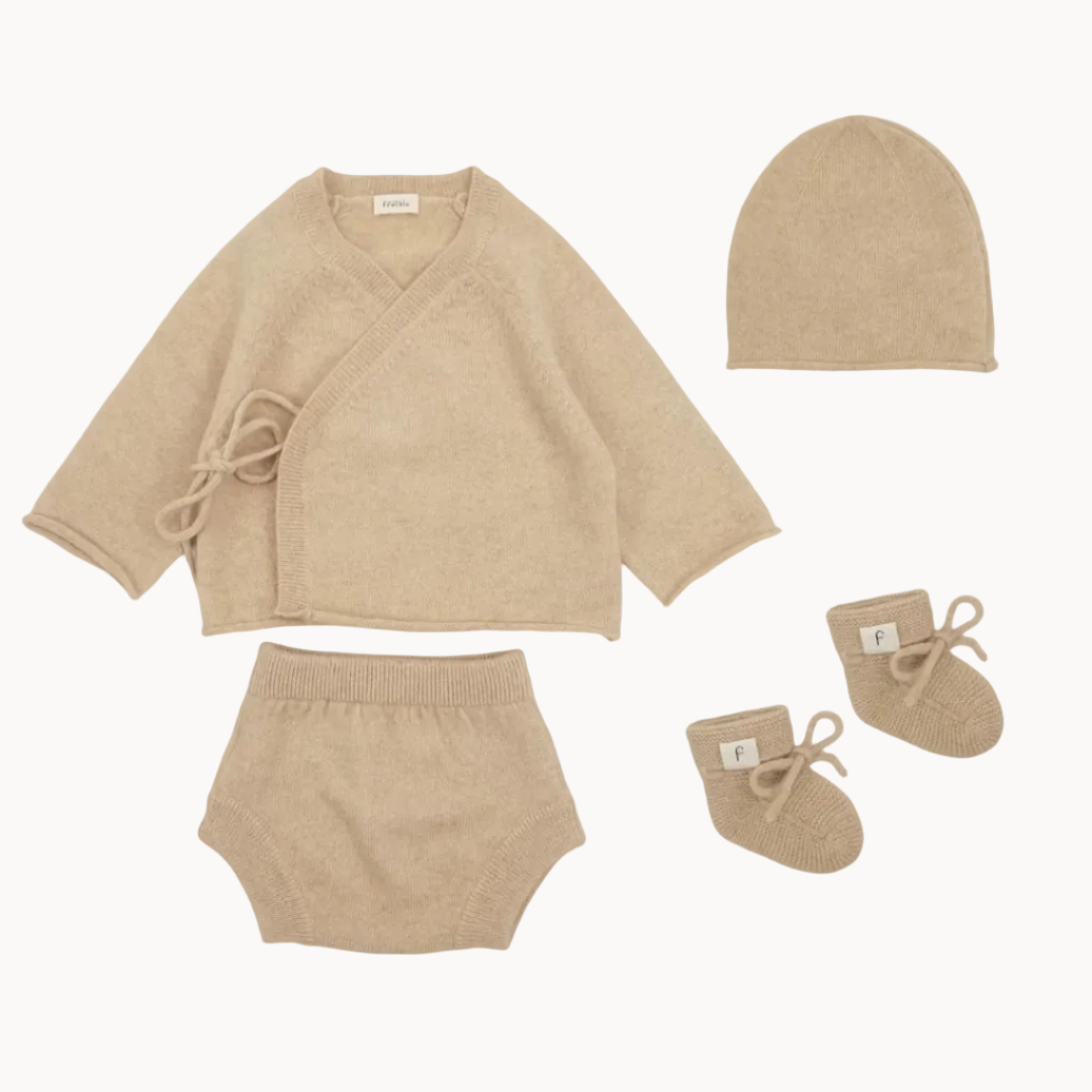 Luxury Cashmere Gift Set Caramel