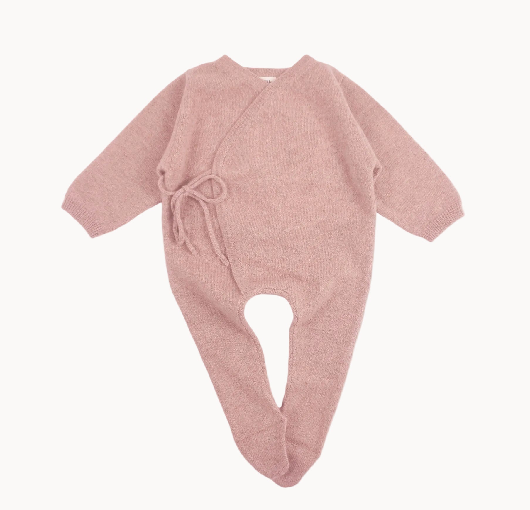 Cashmere Babygrow Dusty Rose